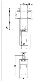 Button Spelter Sockets - American Rigging and Supply